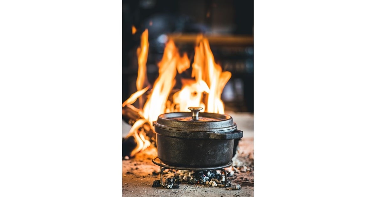 The WindmillBBQ Pan S bak-/braadpan  (Zwart, Ø 20 cm | 2.1 liter)