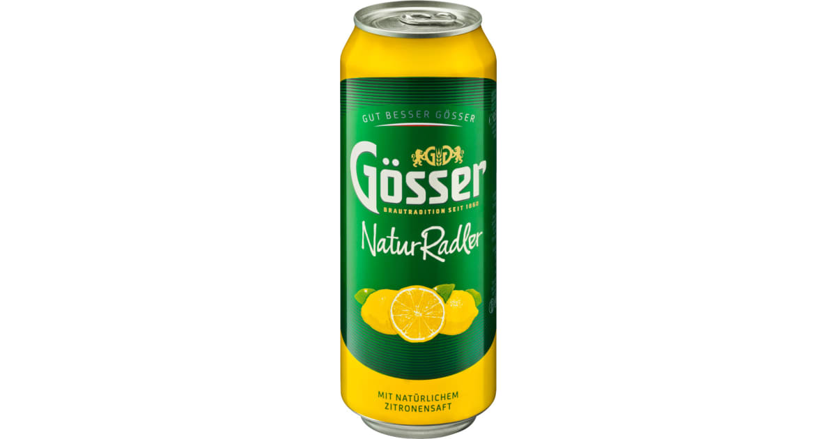 Gösser Naturradler Tray 24x 0,5 Liter Dose (Einweg)
