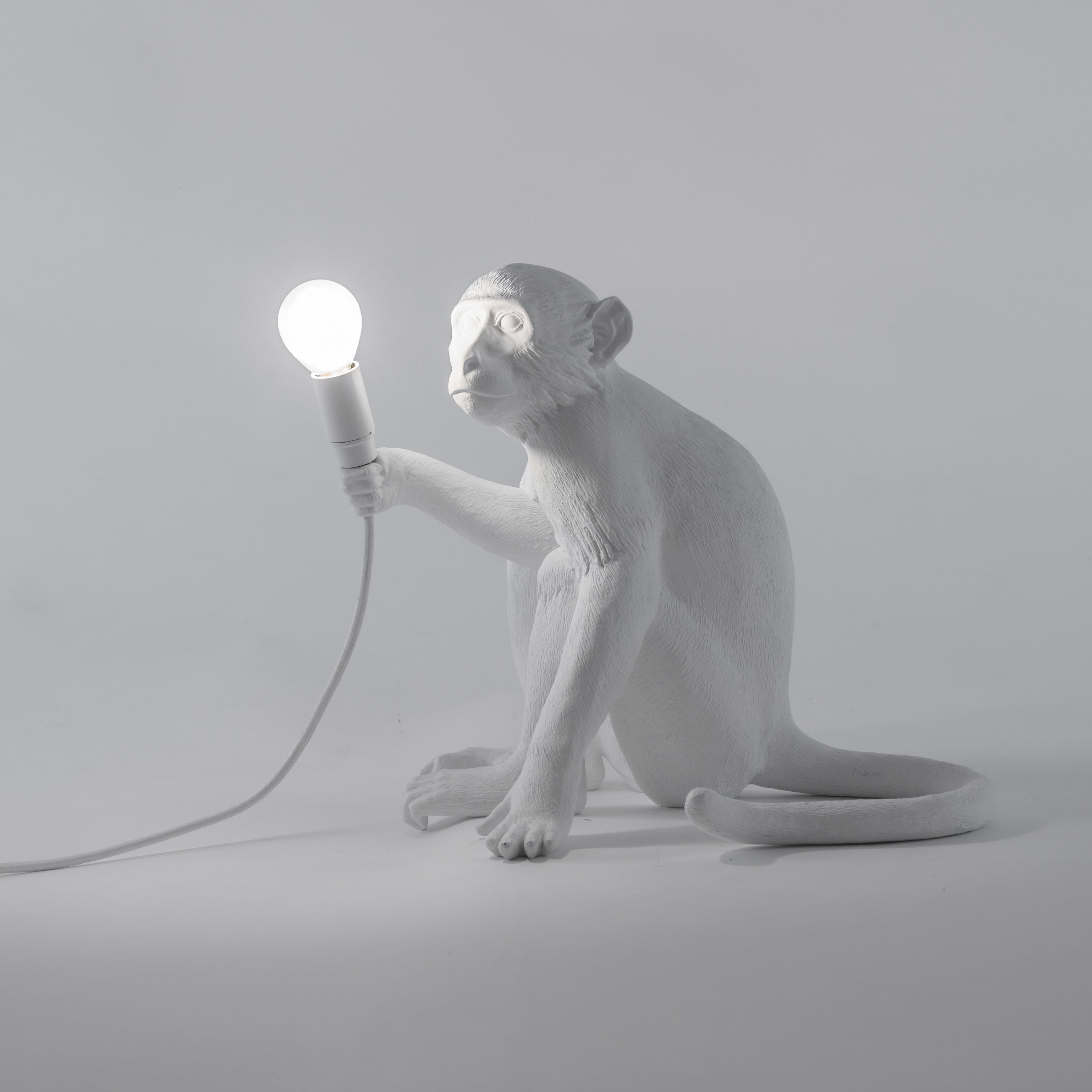 Seletti Monkey Lampresin Sitting