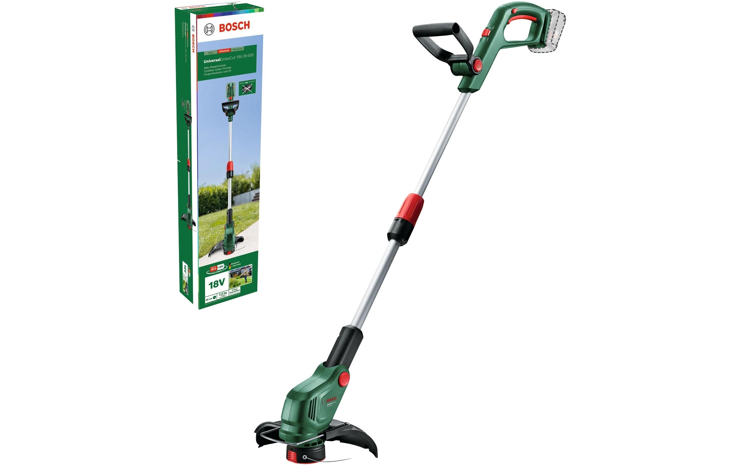 Akku-Rasentrimmer UniversalGrassCut 18V-26-500 Solo<br>Akkubetriebener Rasentrimmer