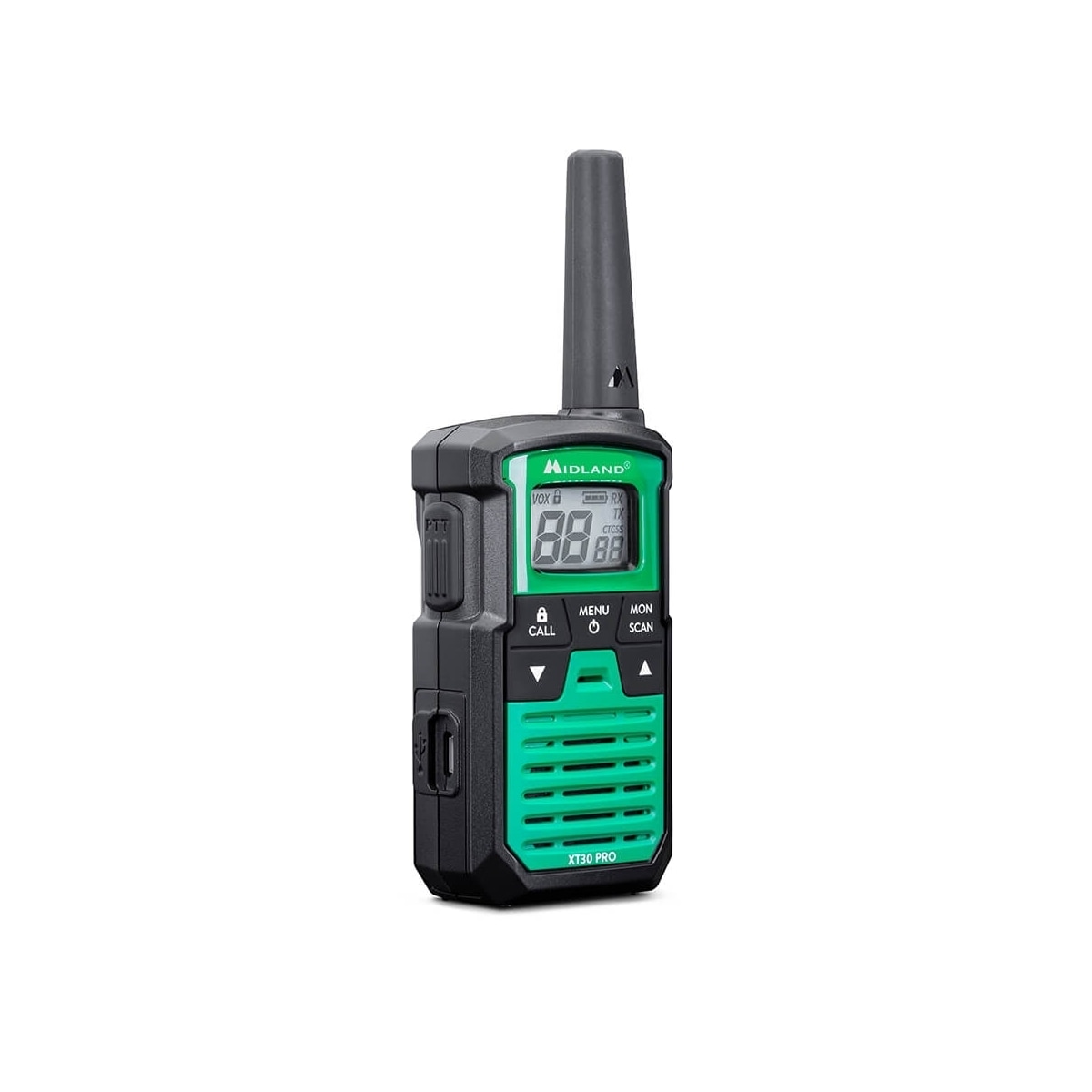 Midland Walkie Talkie XT30 Pro Svart/Grønn
