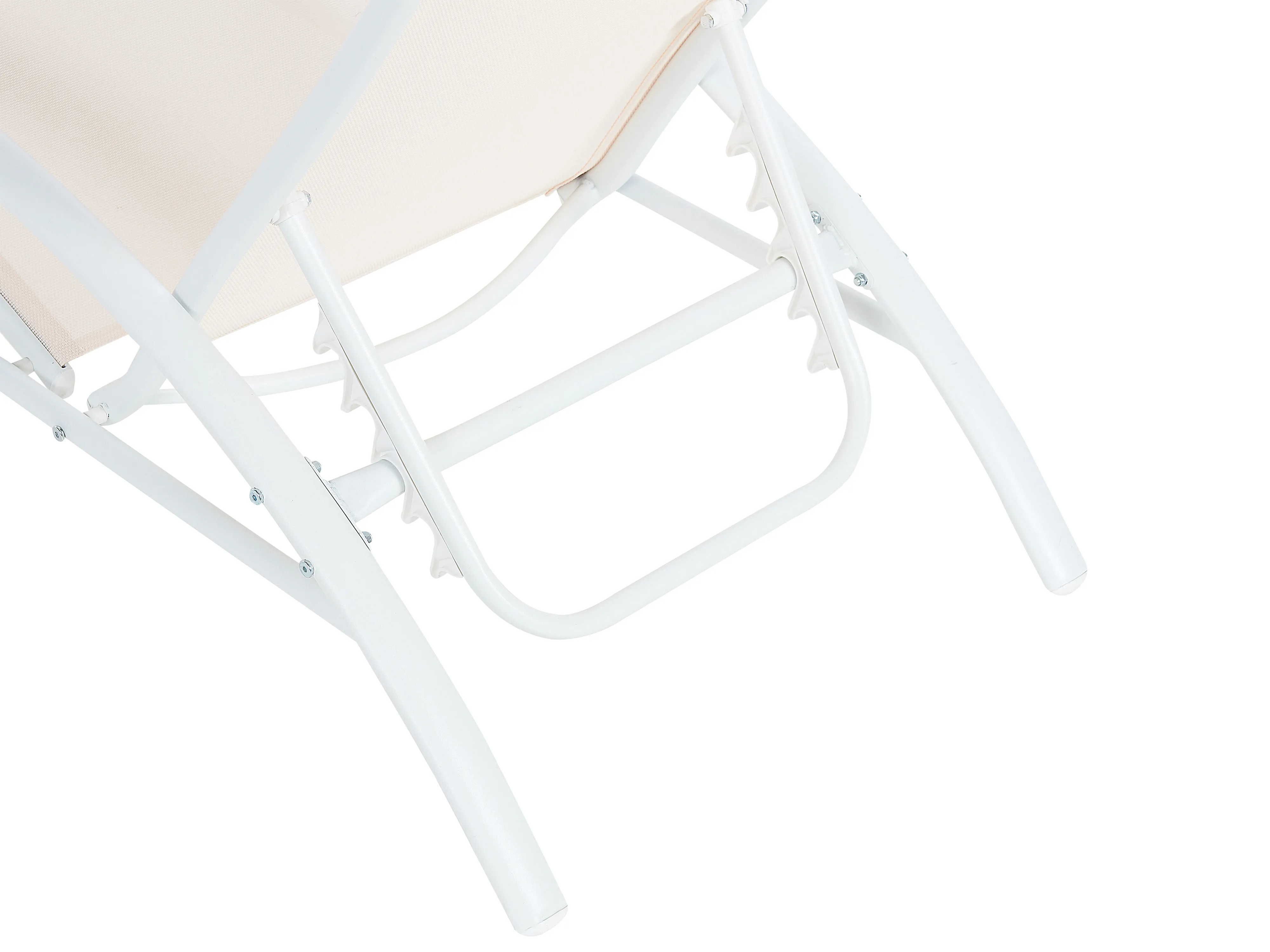 Ligstoel GAETA Metaal Beige