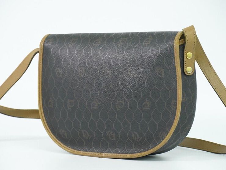 Dior Vintage Dior Crossbody Bag Navy
