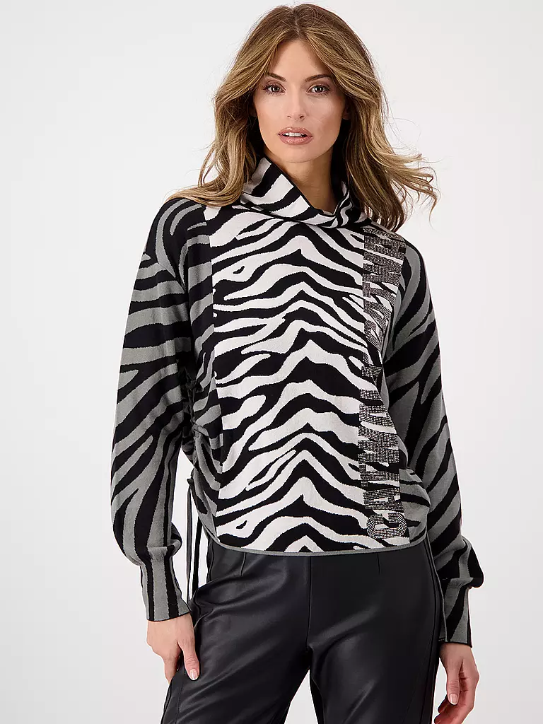MONARI Pullover grün