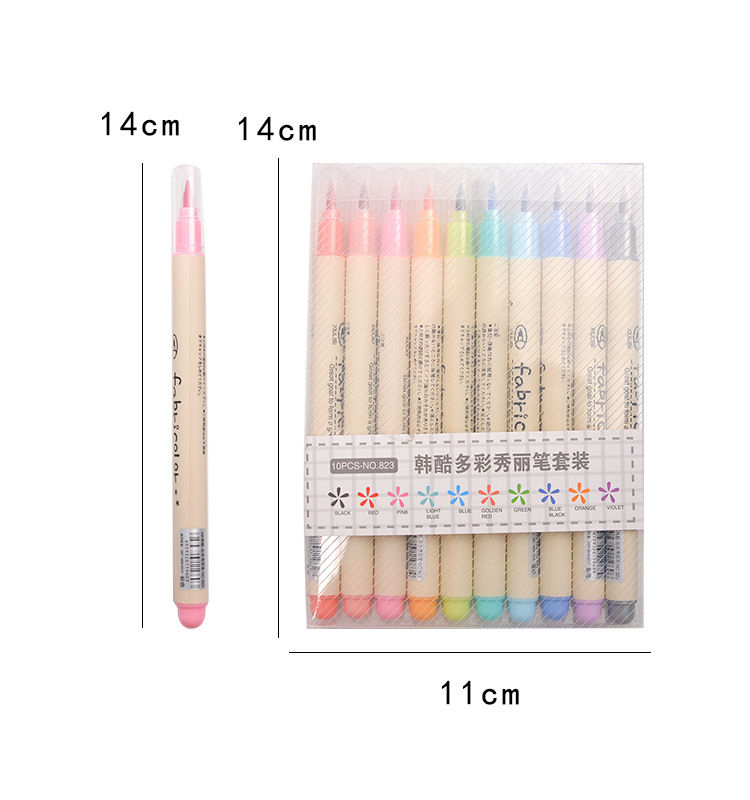 Momoi - Set van 10: Penseelpen