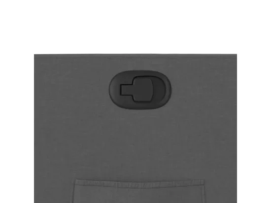 Fauteuil inclinable Gris foncé Tissu
