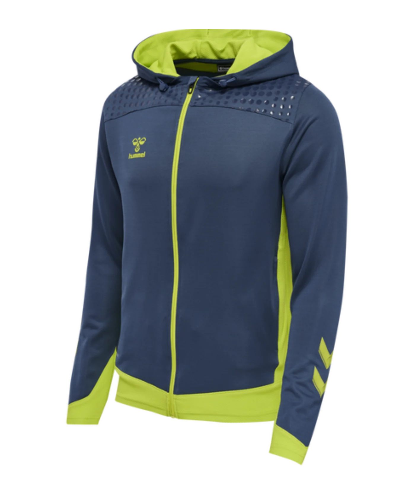 Hummel hmlLEAD Poly Trainingsjacke Blau F7642