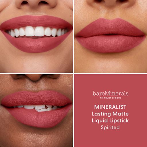 bareMinerals Mineralist Lasting Matte Liquid Læbestift, Spirite