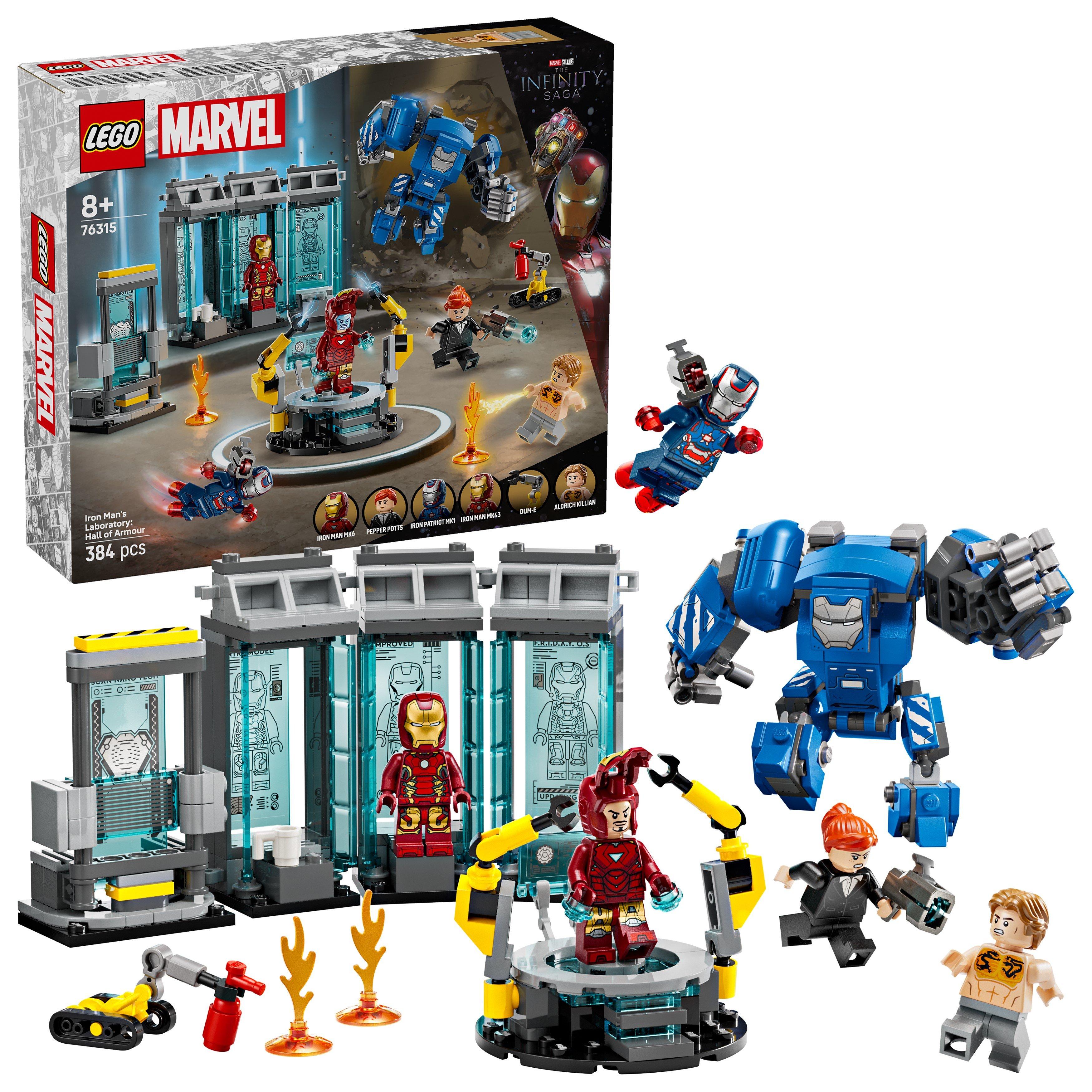 LEGO Marvel Iron Man’s Laboratory: Hall of Armour 76315