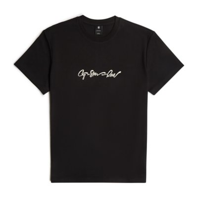 Tee-shirt à manches courtes homme G-Script NOIR G-STAR