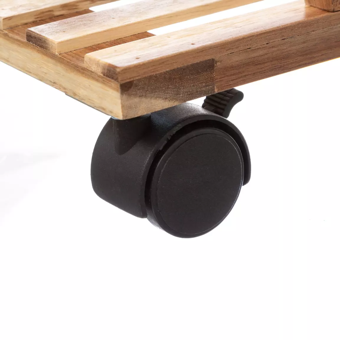 Desserte de cuisine 4 niveaux (H88 cm) Natureo Noir