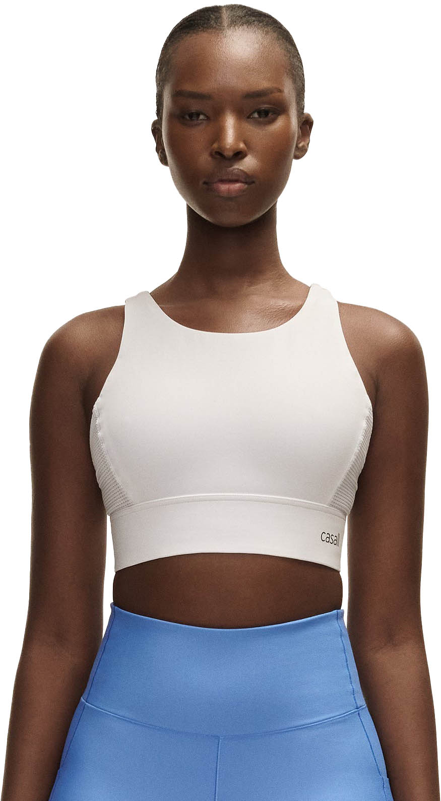 Iconic Adjustable Sports Bra White