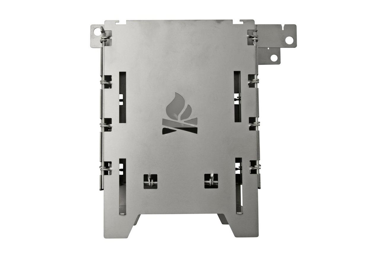Bushcraft Essentials Bushbox LF Titanium, opvouwbare stove