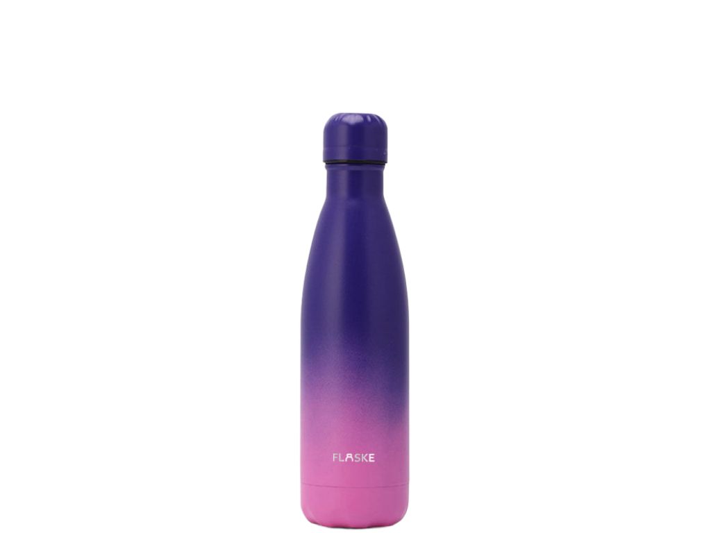 FLASKE 500 ml  RVS Drinkfles - Gradient Lavender