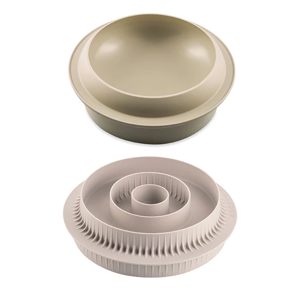 Lot moule en silicone Goccia et moule à insert rond Silikomart