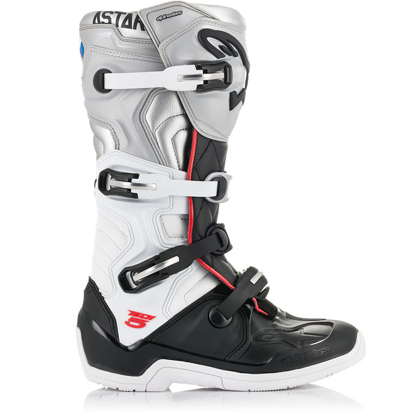 Alpinestars - Bottes Tech 5 Victory - Edition Limitée Gris / Noir / Blanc