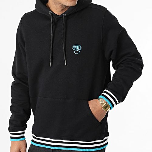 Sweat Capuche College Noir
