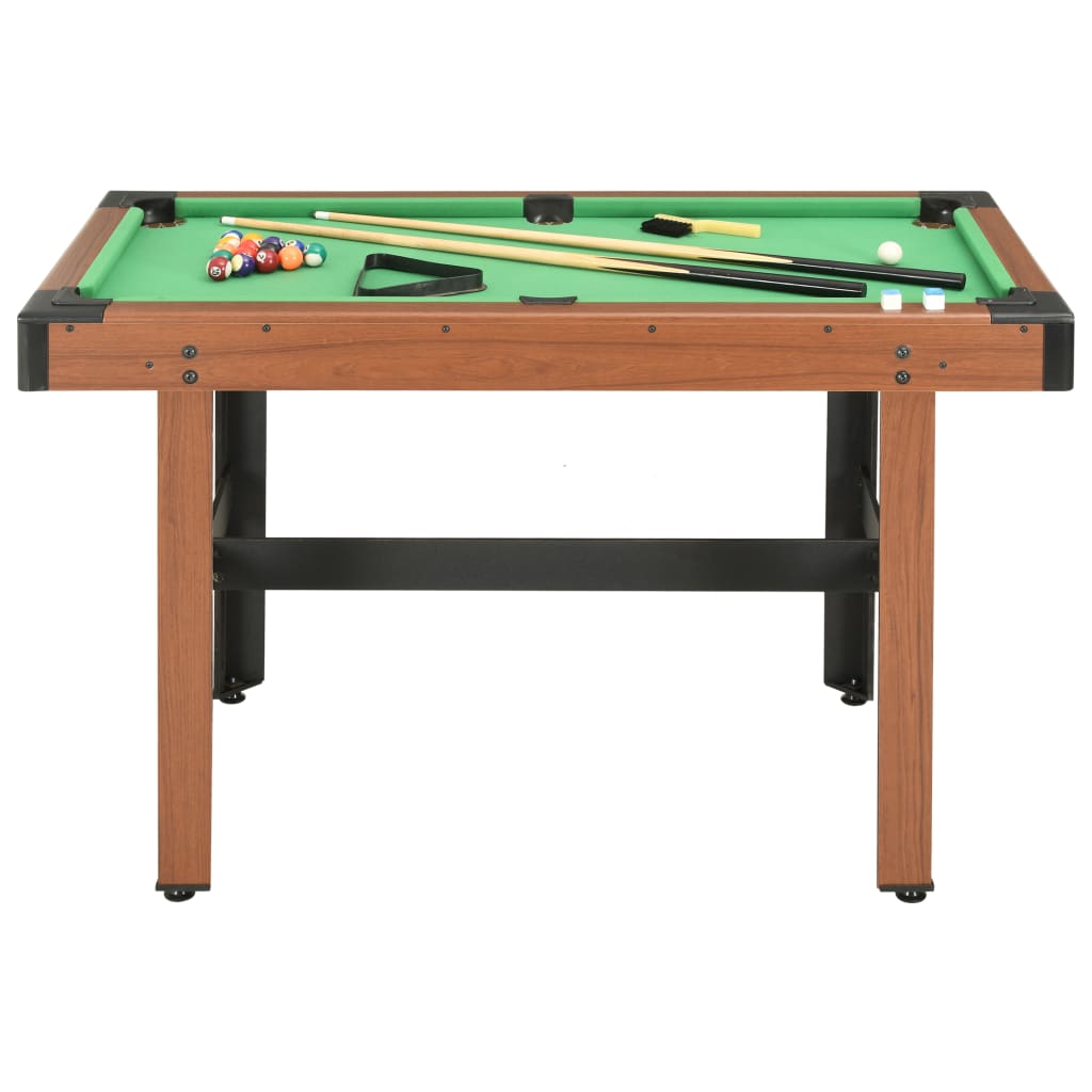 Mesa de bilhar Vidaxl marrom