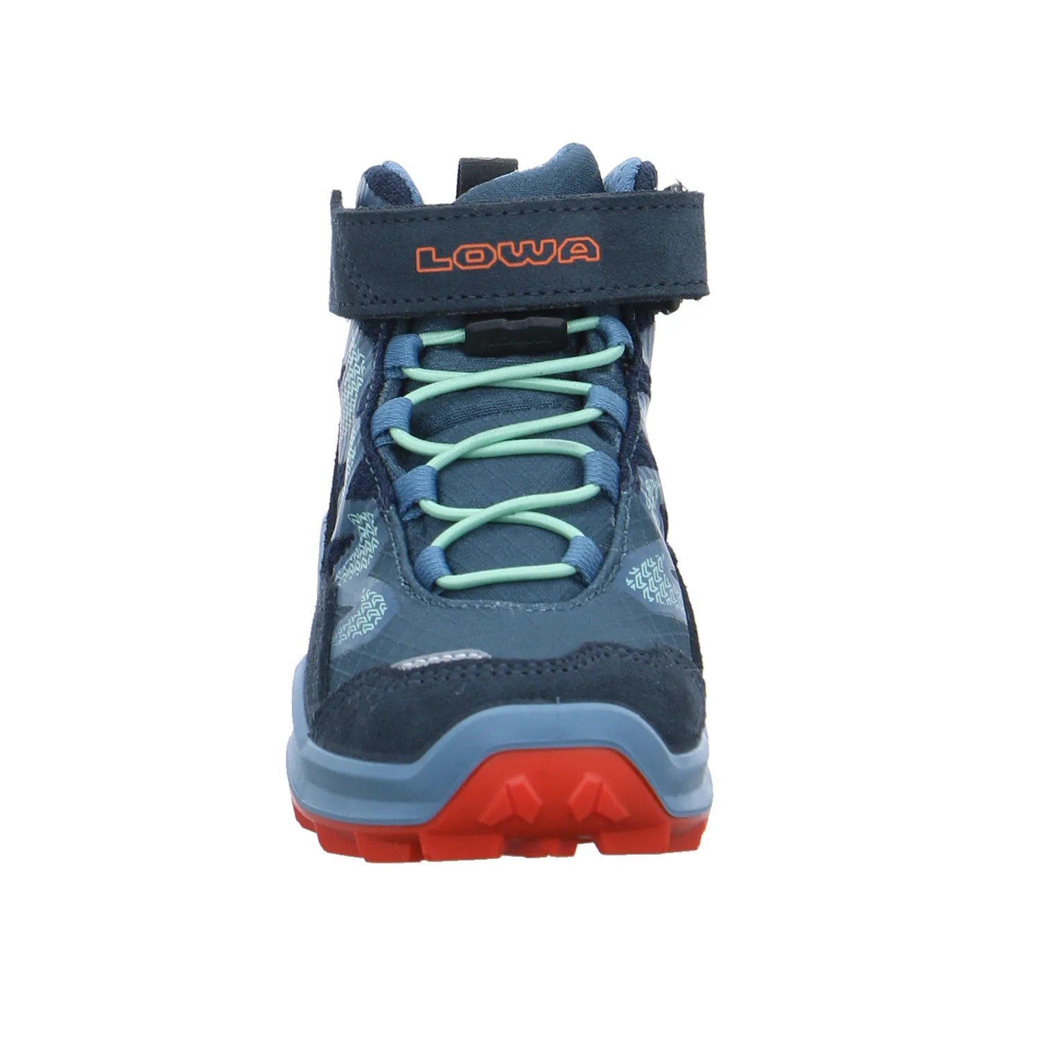 LOWA Kinder-Wanderschuhe Blau Leder