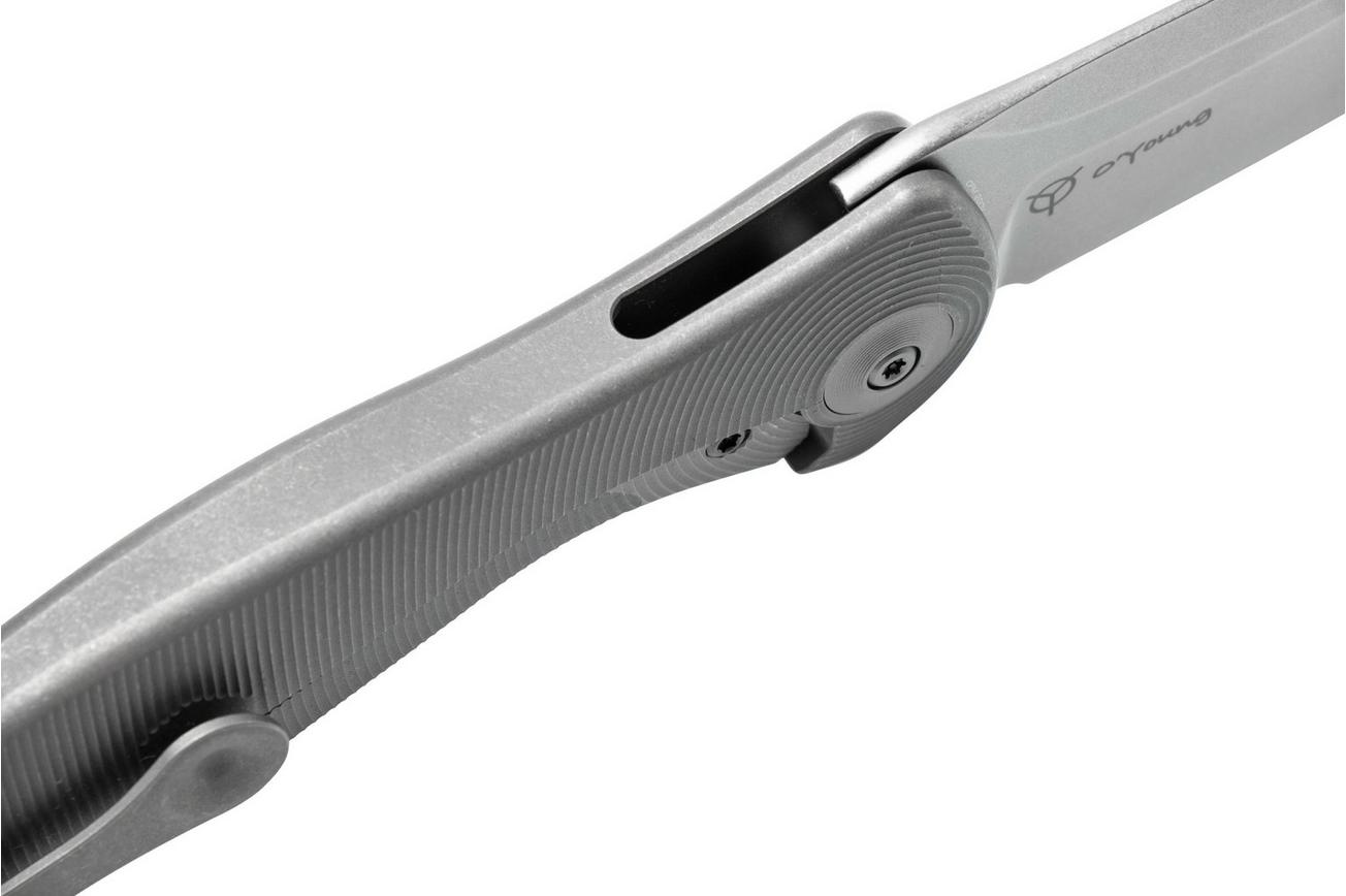 WE Knife Synergy2v2 WE18046D-1, Gray Titanium zakmes