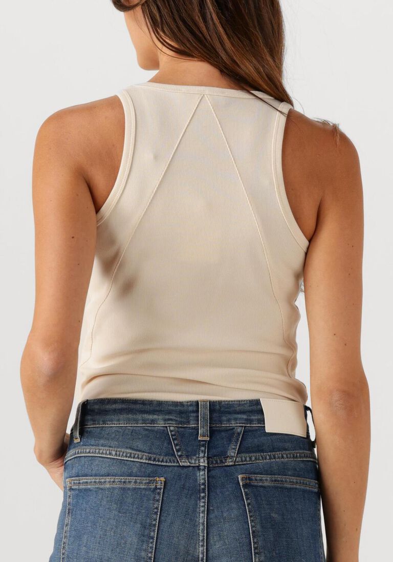 creme dante6 top zora scoopneck logo tanktop