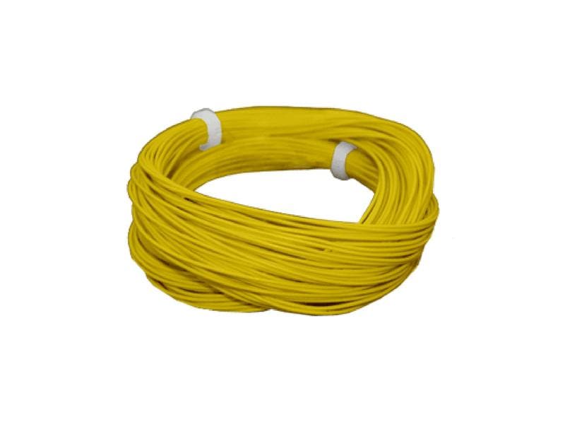 ESU Kabel 10m Gelb H0 Superdünne AWG 36 Litzen