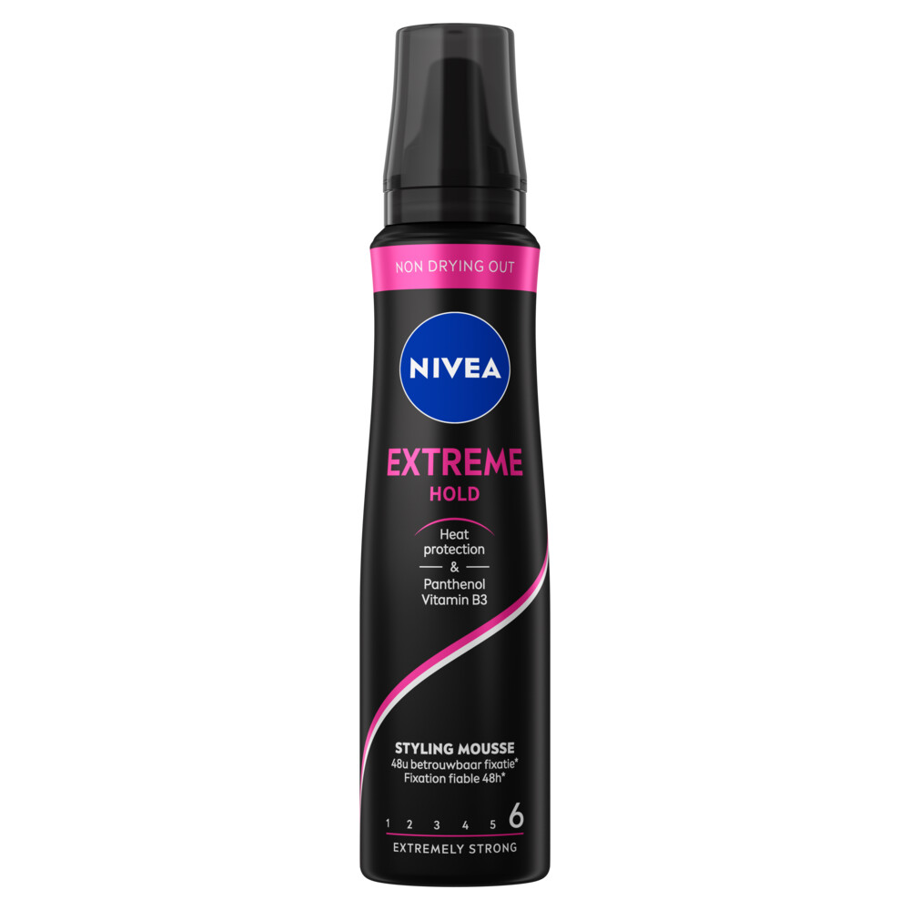6x Nivea Haarmousse Extreme Hold150 ml