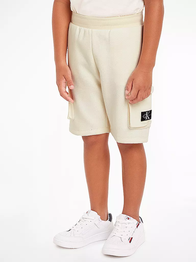CALVIN KLEIN JEANS Jungen Cargoshorts  beige