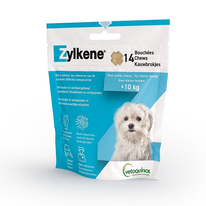 Zylkene Chews 75 mg 0-10 kg Hond Kat 14 stuks