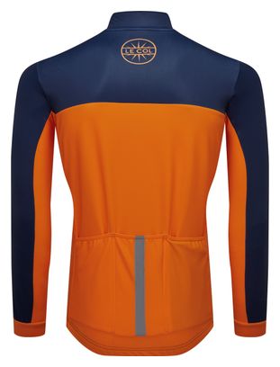 Veste Manches Longues Le Col Sport II Bleu/Orange