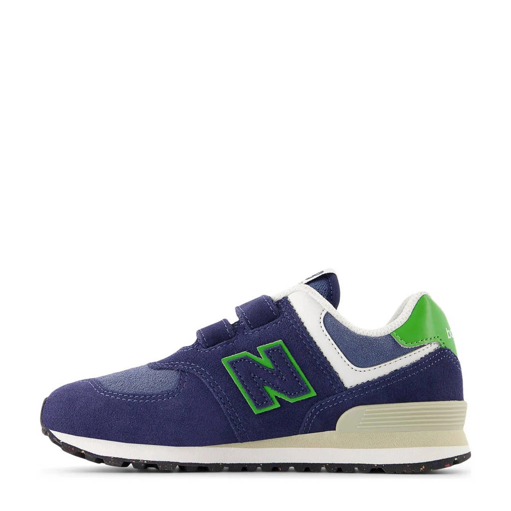New Balance 574sneakers donkerblauw/groen