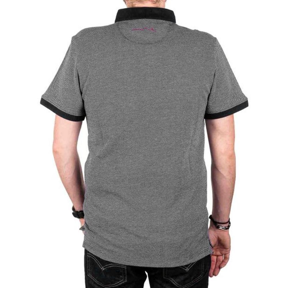 Teddy Smith Polo Gris/Noir Homme Teddy Smith Lionel