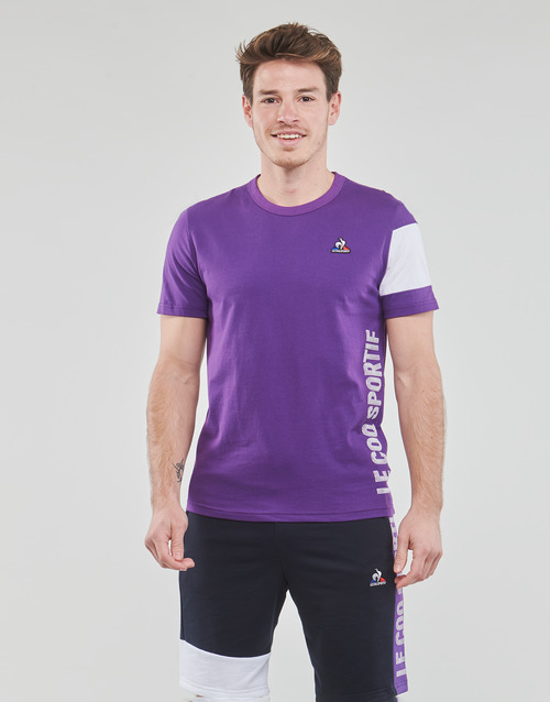 Le Coq Sportif - BAT TEE SS N°2 M - Violet