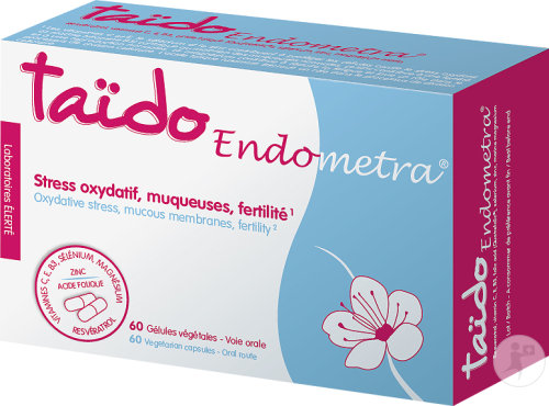 Taïdo Endometra Complément Alimentaire Stress Oxydatif Muqueuses Et Fertilité 60 Gélules