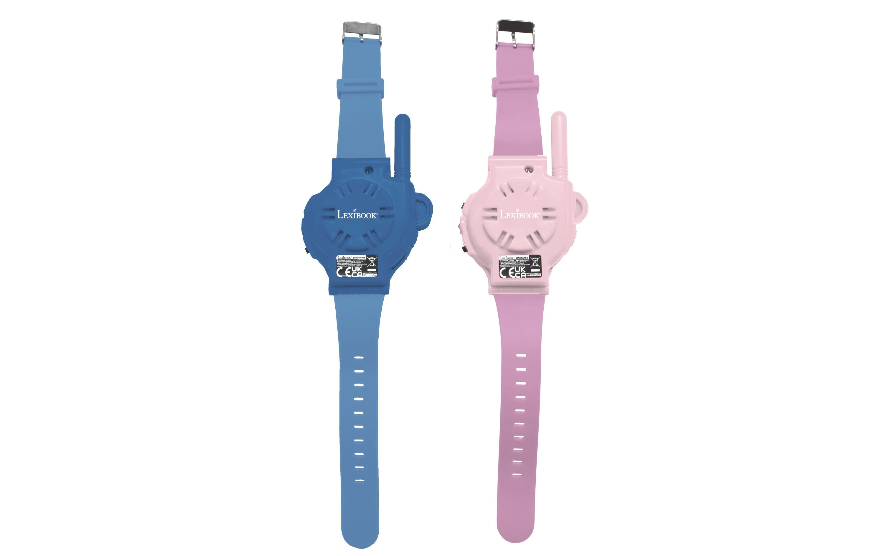 Stitch-Digitaluhr mit Walkie-TalkieZwei Walkie-Talkie-Uhren mit Kompass