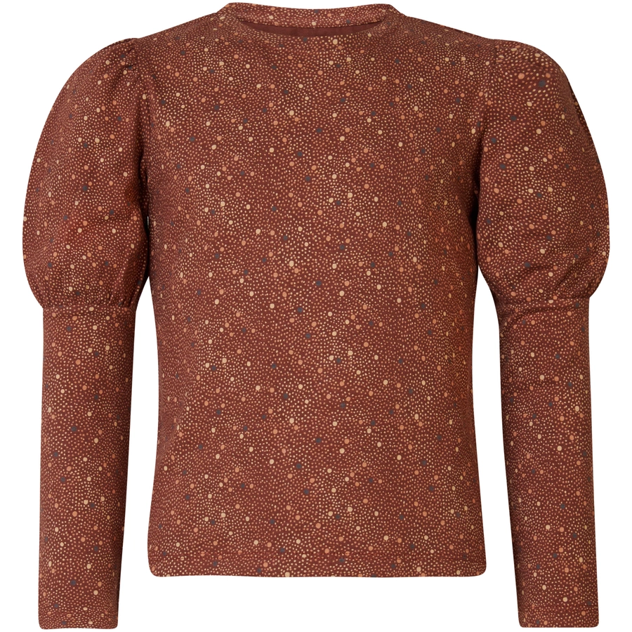 Noppies Langarmshirt Abbeville Cappucino