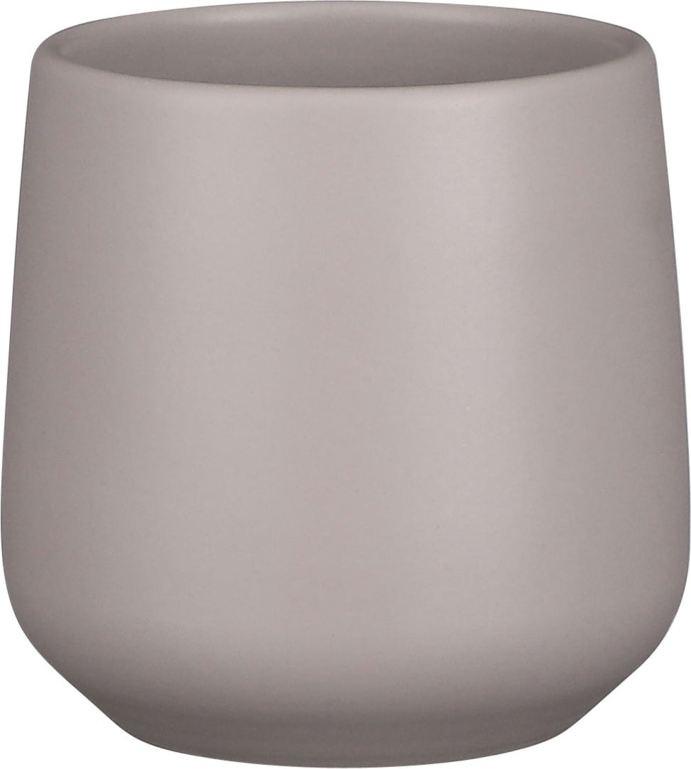 Mica Decorations bloempot Amber taupe D 11,5 H 12 cm