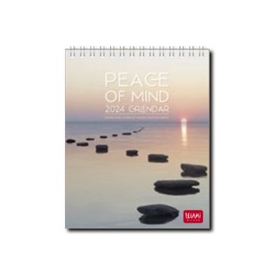 Legami Photo Collection - Calendrier 2024 - 12 x 14,5 cm - tranquillité d'esprit