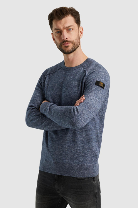 PME legend blauwe heren trui