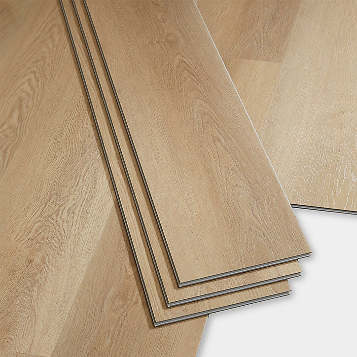 Lame PVC clipsable Gospel bois naturel 22,8 x 122 cm GoodHome (vendue au carton)