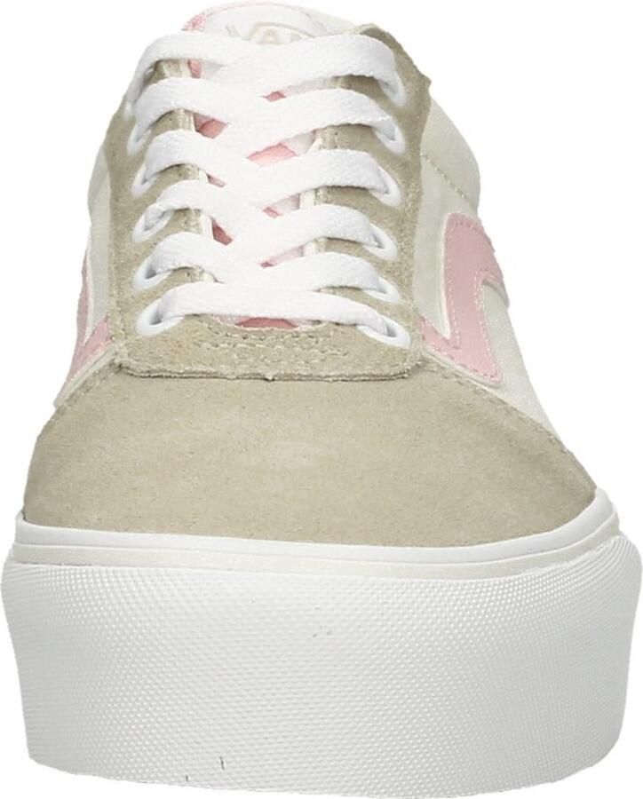 Vans Dames WM Ward Platform Color Block Beige