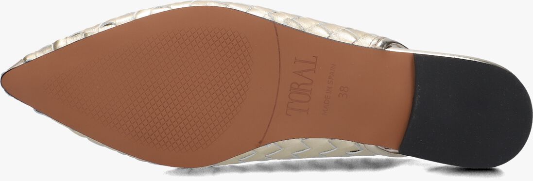 gouden toral slingbacks zoe