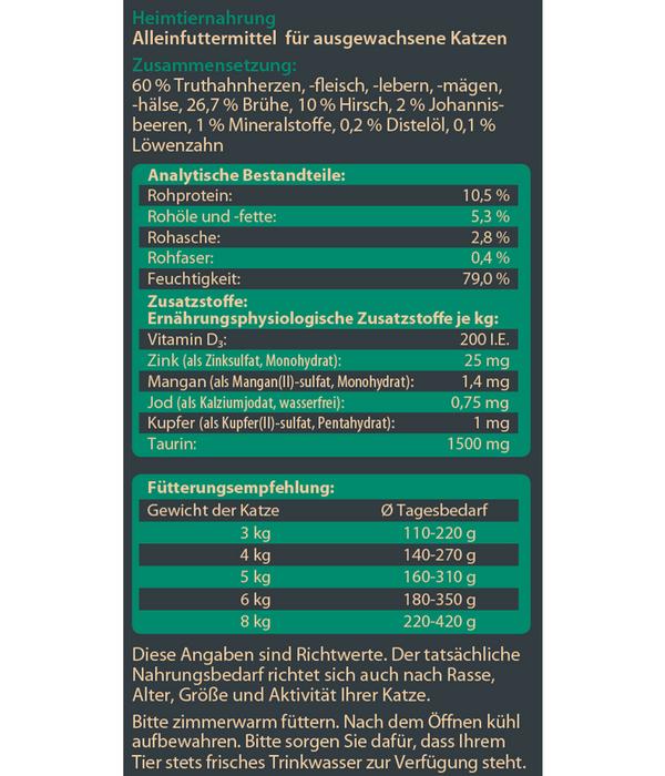 Dehner Wild Nature Nassfutter für Katzen