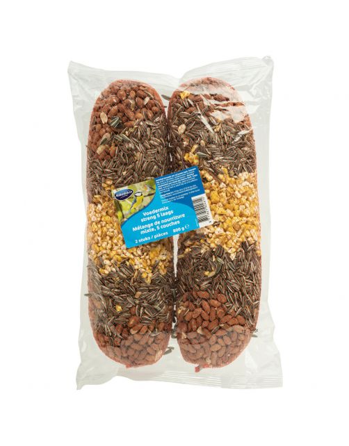 Allbirds&Co Vogelvoermix Streng 5 Lgs A 2 - Voer - 2x400 g