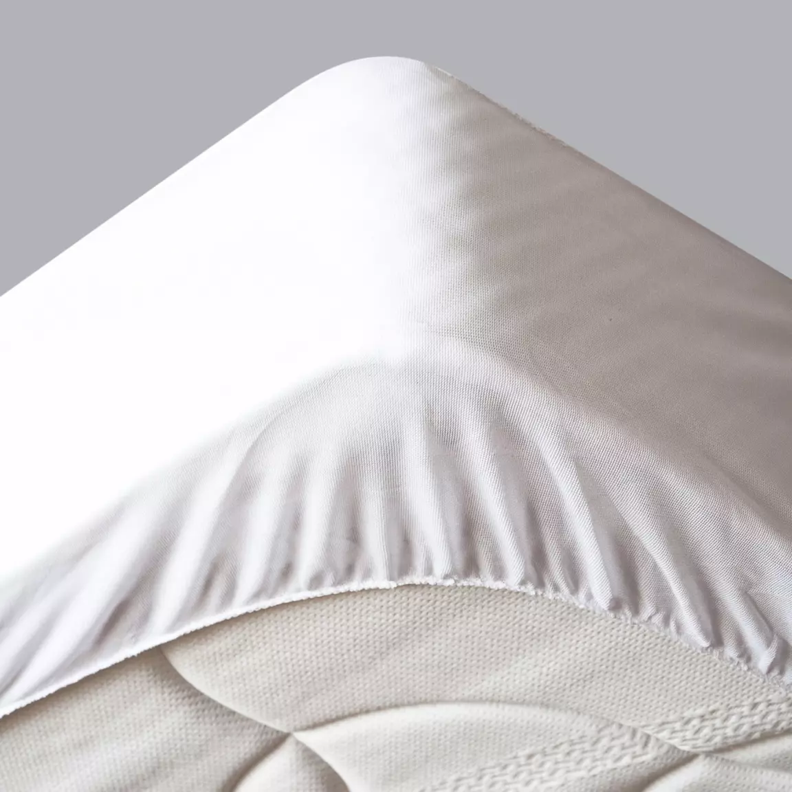 Protège-matelas (160 x 200 cm) Elise Blanc