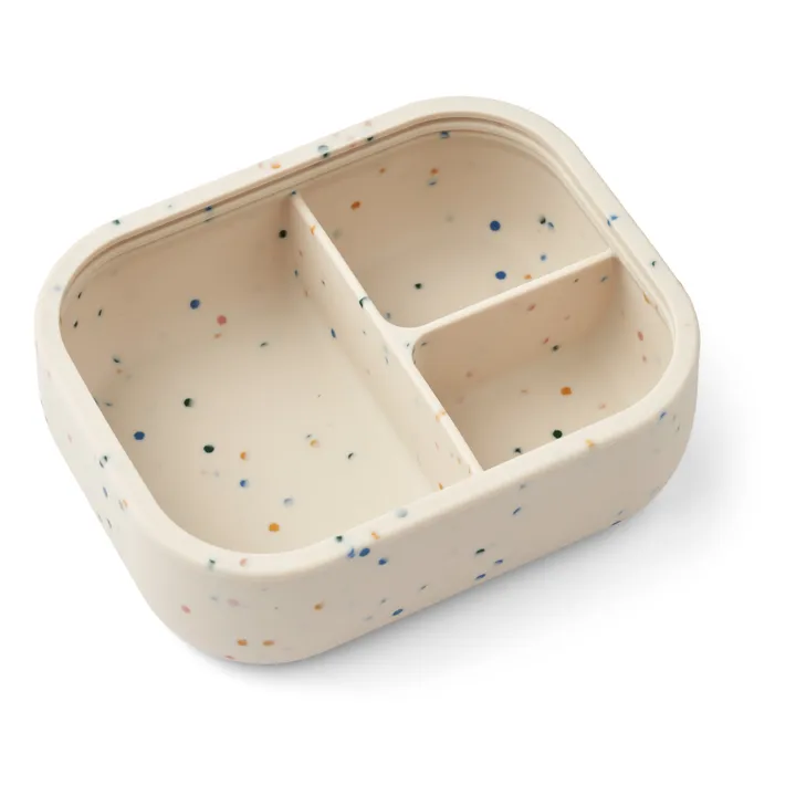 Liewood Lunch-box en silicone Elinda | Splash dots/Sea shell