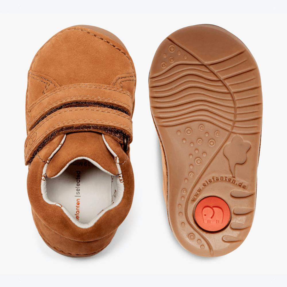 Elefanten Lauflernschuhe - Lulu Loop Maro - Braun