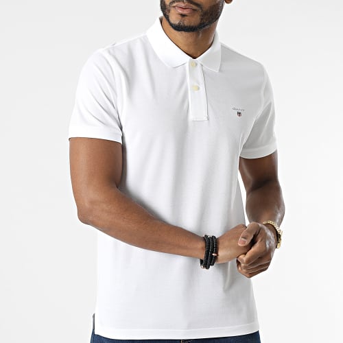 Polo Manches Courtes Original 2201 Blanc