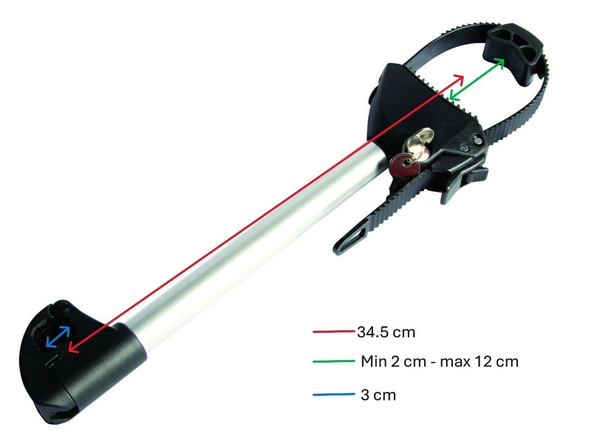 Enduro SD260 framehouder - lang