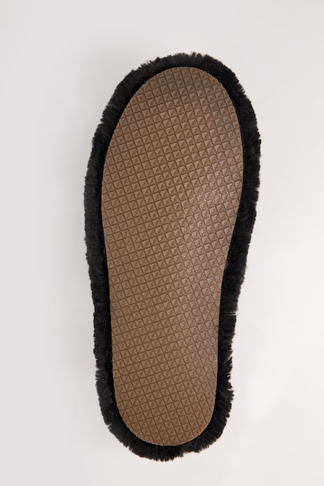 Slipper, Fake Fur, EVA-Außensohle